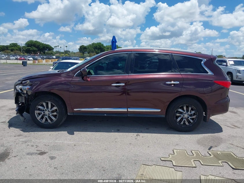 INFINITI JX35 2013 VIN 5N1AL0MN3DC312315