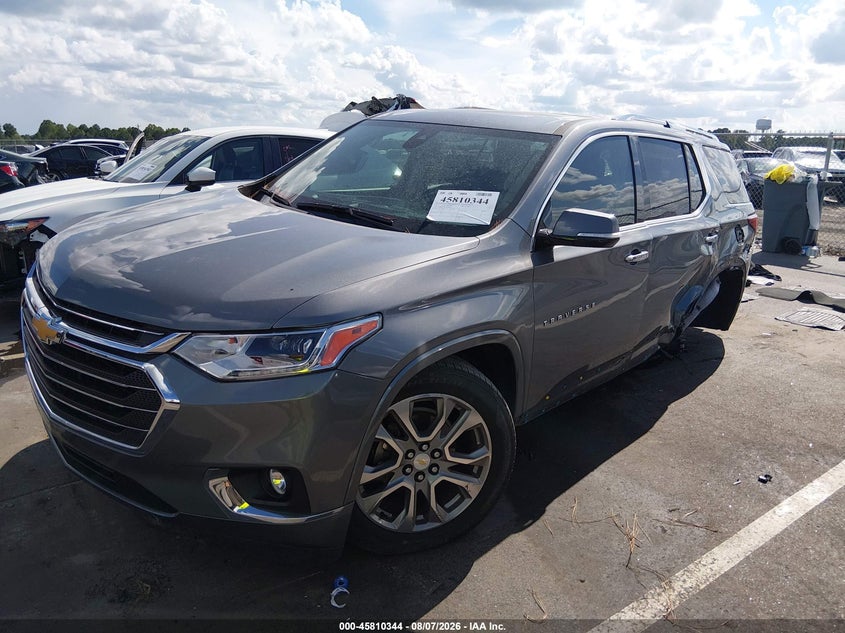 Vin: 1gnerkkw5kj249519, lot: 46309190, chevrolet traverse premier 20192