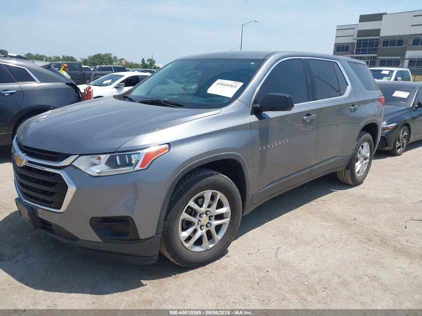 Vin: 1gnerfkw4lj238424, lot: 46309211, chevrolet traverse fwd ls 20202