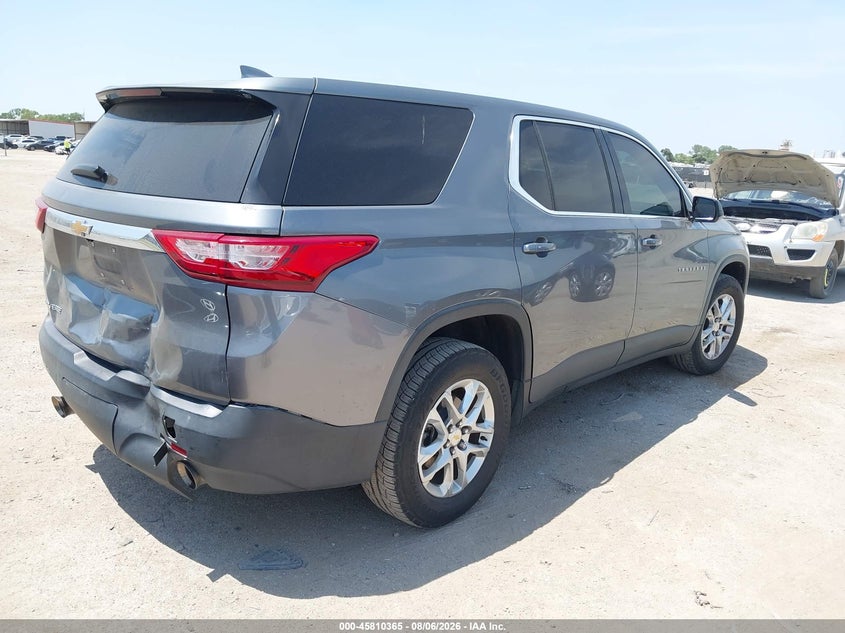Vin: 1gnerfkw4lj238424, lot: 46309211, chevrolet traverse fwd ls 20204
