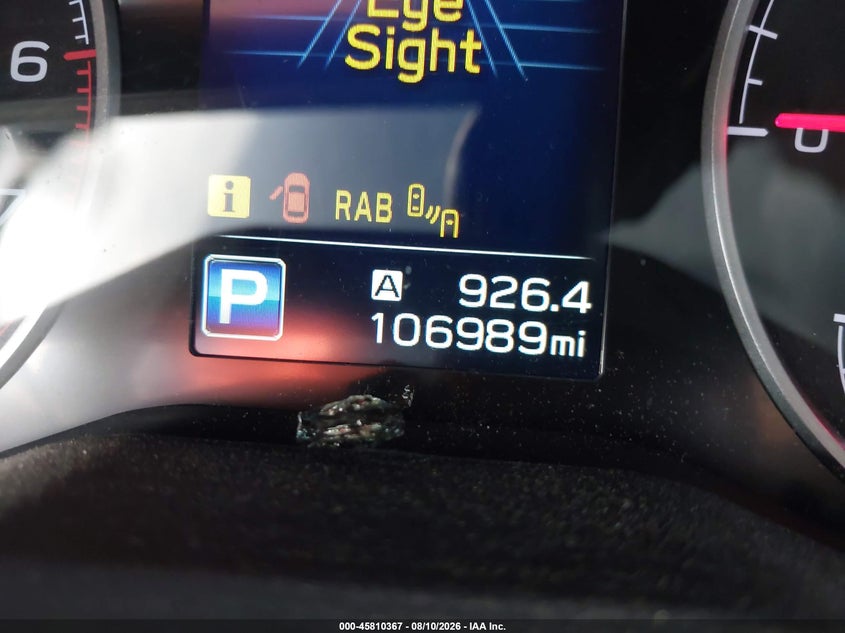 SUBARU ASCENT 2020 VIN 4S4WMAFD8L3443400