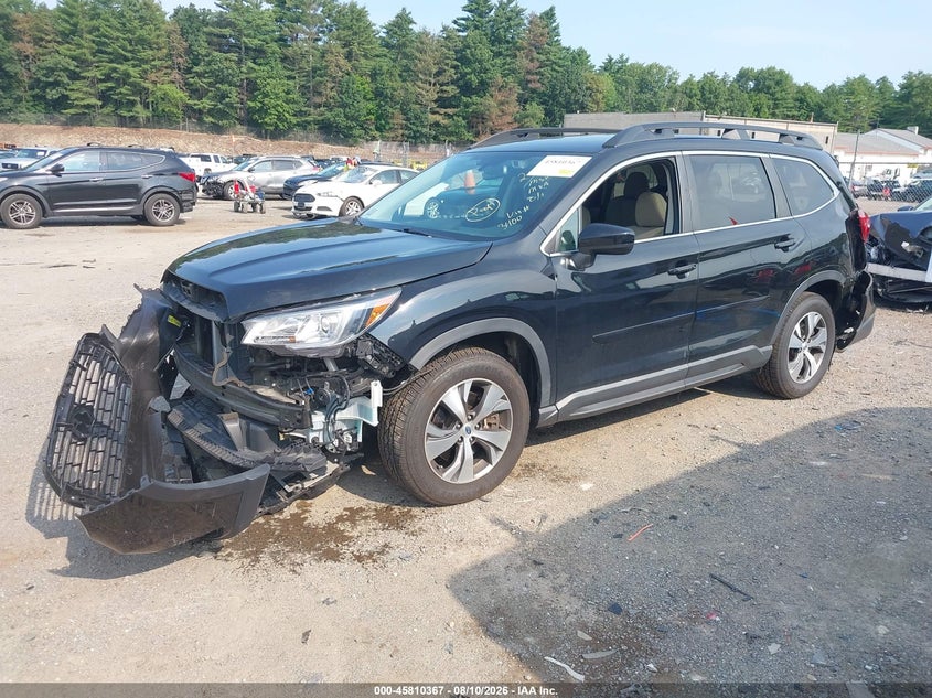 Vin: 4s4wmafd8l3443400, lot: 46309213, subaru ascent premium 20202