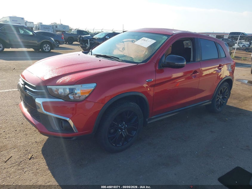 Vin: ja4ar3au1ju005449, lot: 46309217, mitsubishi outlander sport 2.0 le 20182