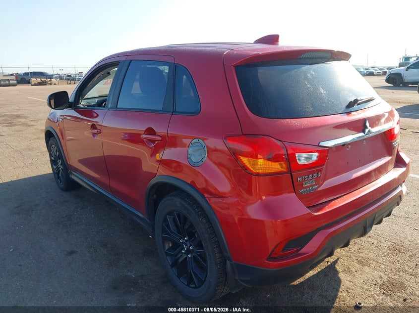 Vin: ja4ar3au1ju005449, lot: 46309217, mitsubishi outlander sport 2.0 le 20183