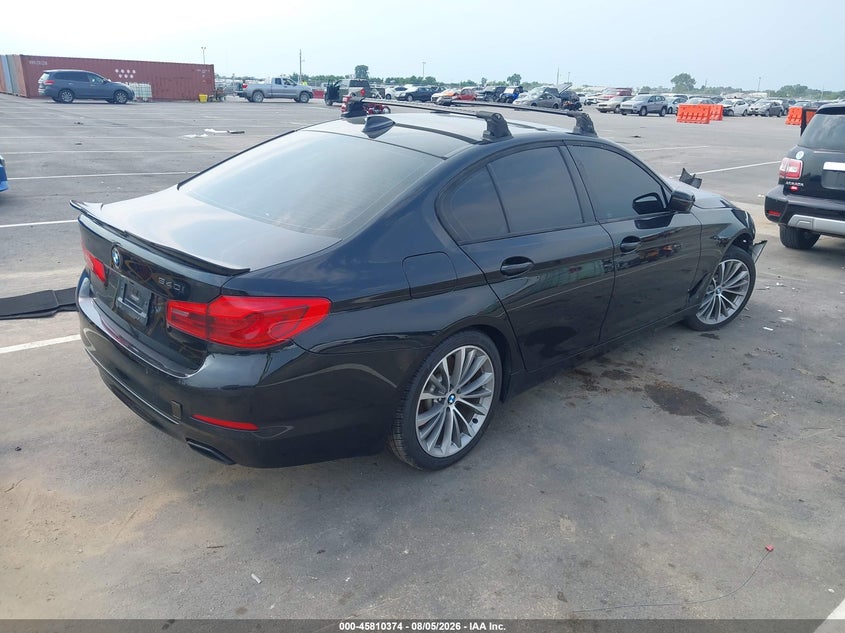 Vin: wbaje5c52kww07590, lot: 46309220, bmw 540i 20194