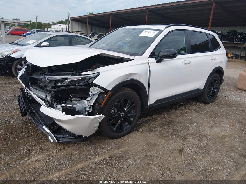 Vin: 7fars6h99te100101, lot: 46309222, honda cr-v hybrid awd sport touring 20262