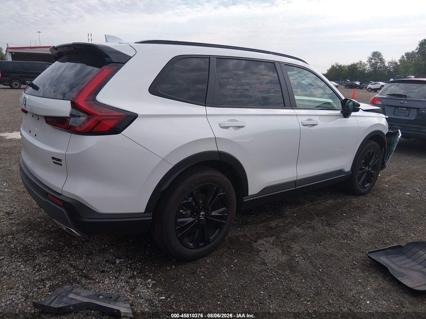 Vin: 7fars6h99te100101, lot: 46309222, honda cr-v hybrid awd sport touring 20264