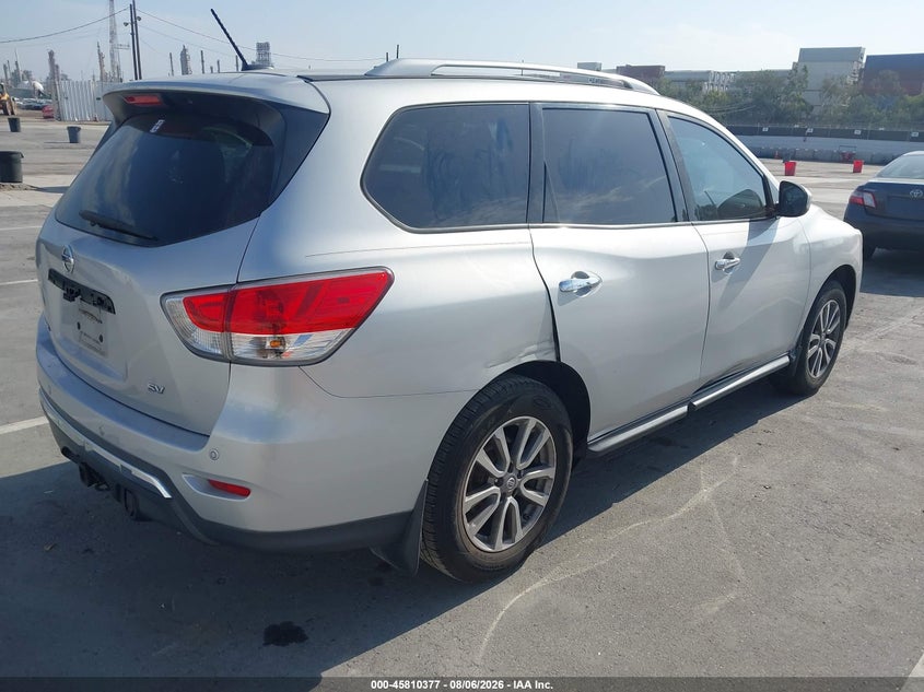 Vin: 5n1ar2mn7ec734597, lot: 46309223, nissan pathfinder sv 20144