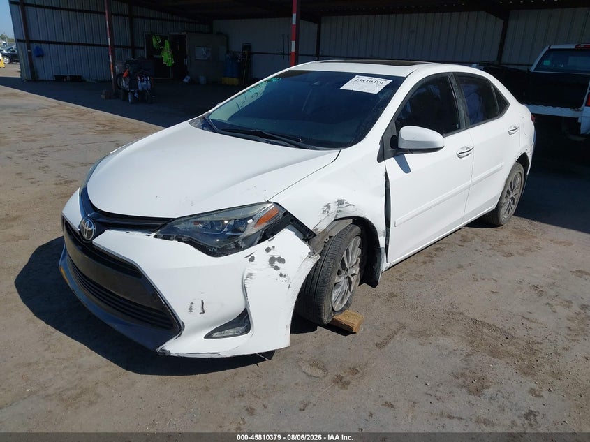 Vin: 5yfburhe1hp639247, lot: 46309225, toyota corolla xle 20172