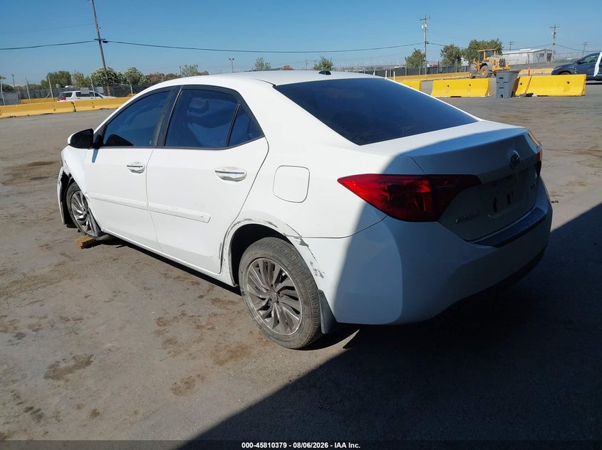 Vin: 5yfburhe1hp639247, lot: 46309225, toyota corolla xle 20173