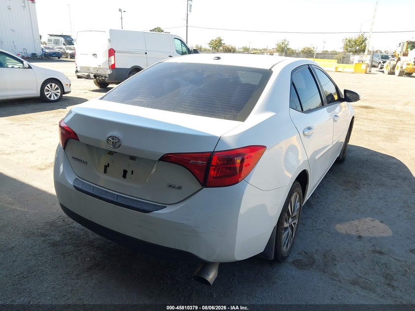 Vin: 5yfburhe1hp639247, lot: 46309225, toyota corolla xle 20174