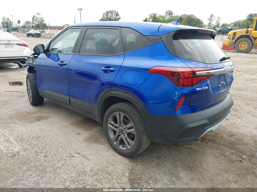 Vin: kndepcaa6p7450702, lot: 46309232, kia seltos lx 20233