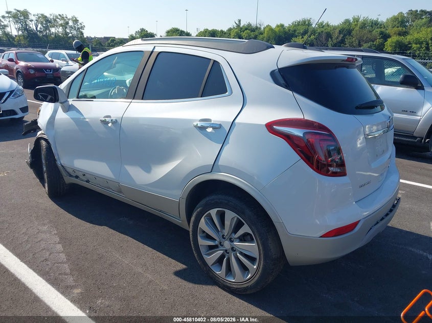 Vin: kl4cjasbxjb576810, lot: 46309248, buick encore preferred 20183