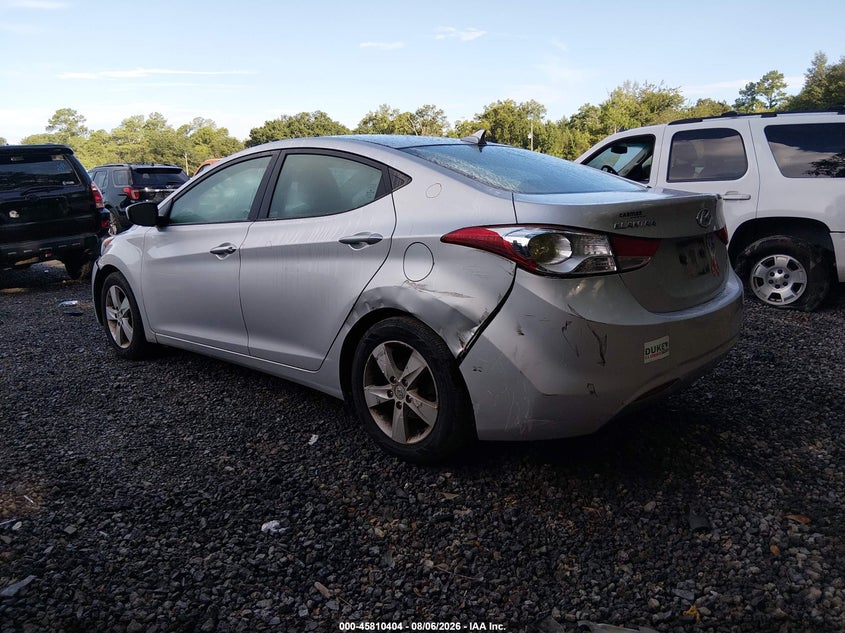 Vin: kmhdh4ae7bu136855, lot: 46309250, hyundai elantra gls (ulsan plant) 20113
