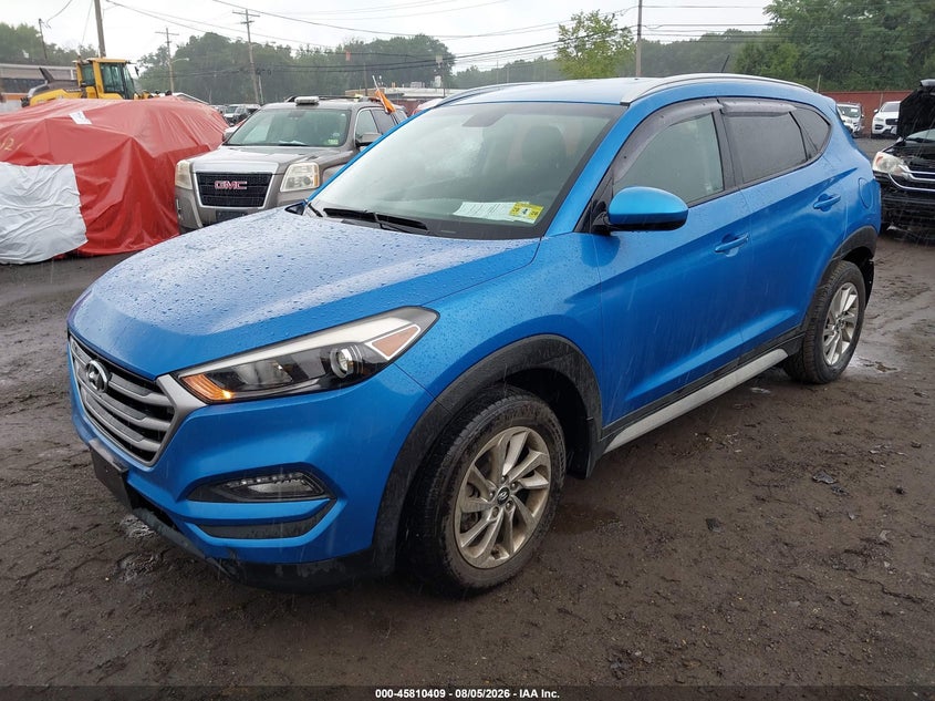 2017 Hyundai Tucson, Rear, IAAI, VIN KM8J3CA45HU420657 — photo 2