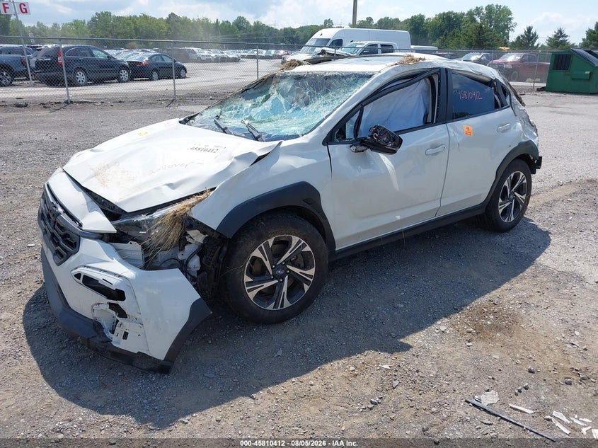 Vin: jf2guhdc4s8290982, lot: 46309258, subaru crosstrek premium 20252