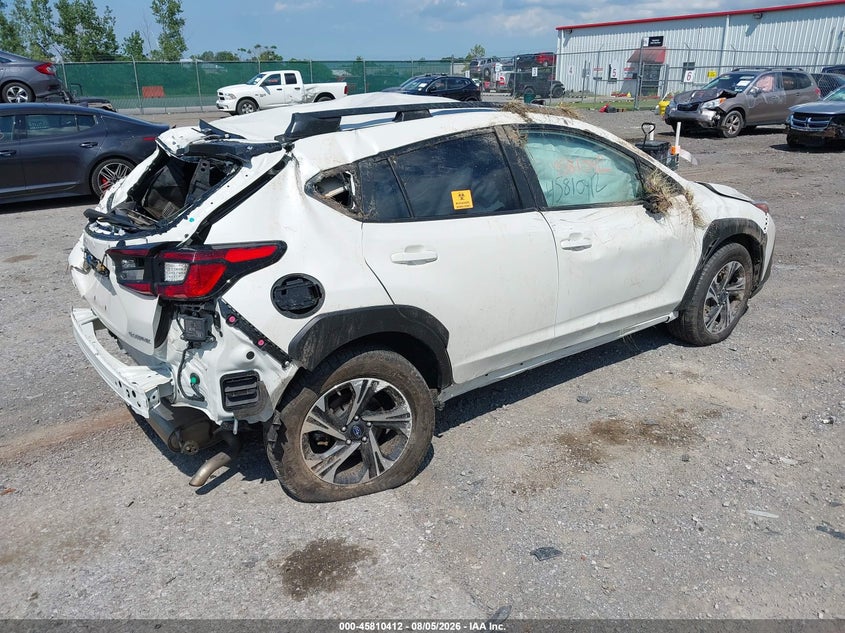 Vin: jf2guhdc4s8290982, lot: 46309258, subaru crosstrek premium 20254
