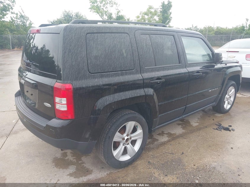 Vin: 1c4njpfb0ed916410, lot: 46309259, jeep patriot latitude 20144