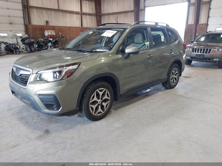 Vin: jf2skajc8lh552886, lot: 46309262, subaru forester premium 20202