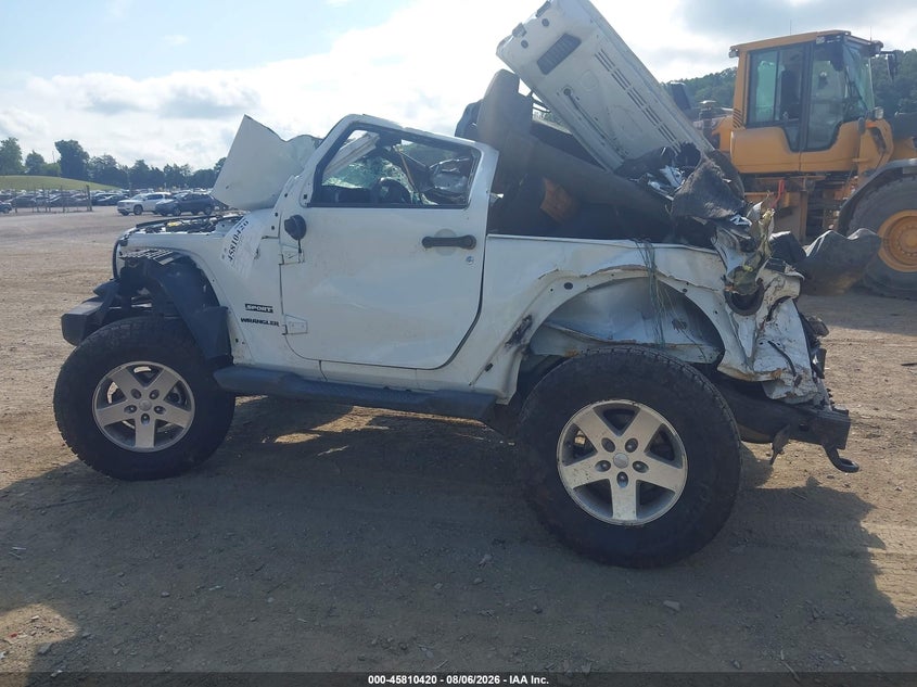 Vin: 1c4ajwag8el198039, lot: 46309266, jeep wrangler sport 20143