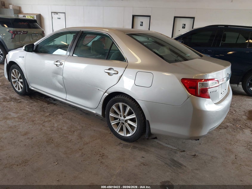 Vin: 4t1bd1fk0eu105158, lot: 46309268, toyota camry hybrid xle 20143