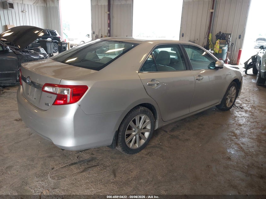 Vin: 4t1bd1fk0eu105158, lot: 46309268, toyota camry hybrid xle 20144