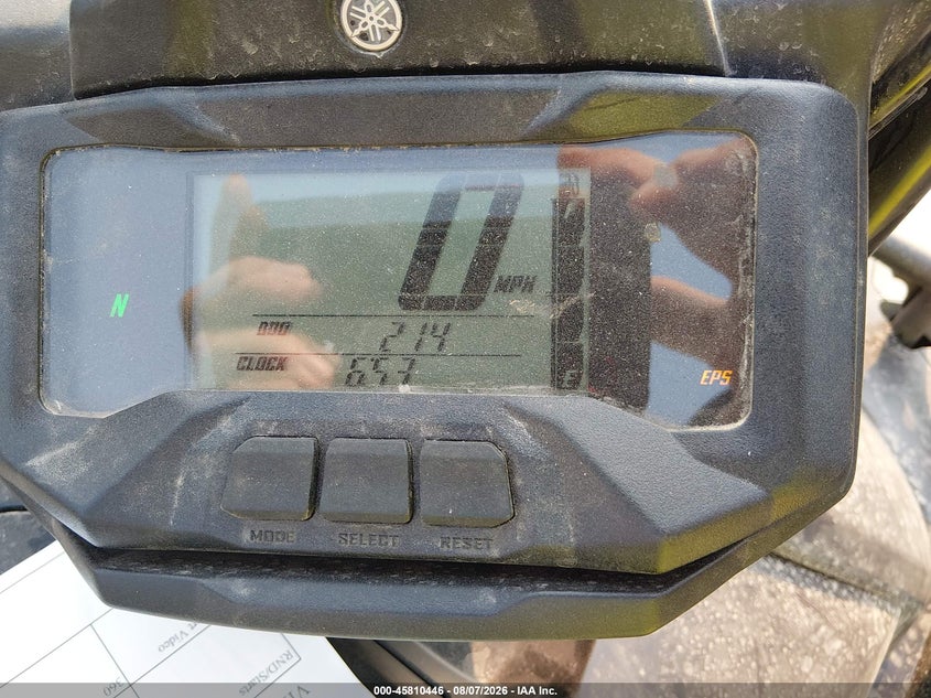 2026 YAMAHA YFM700 auction photo 7