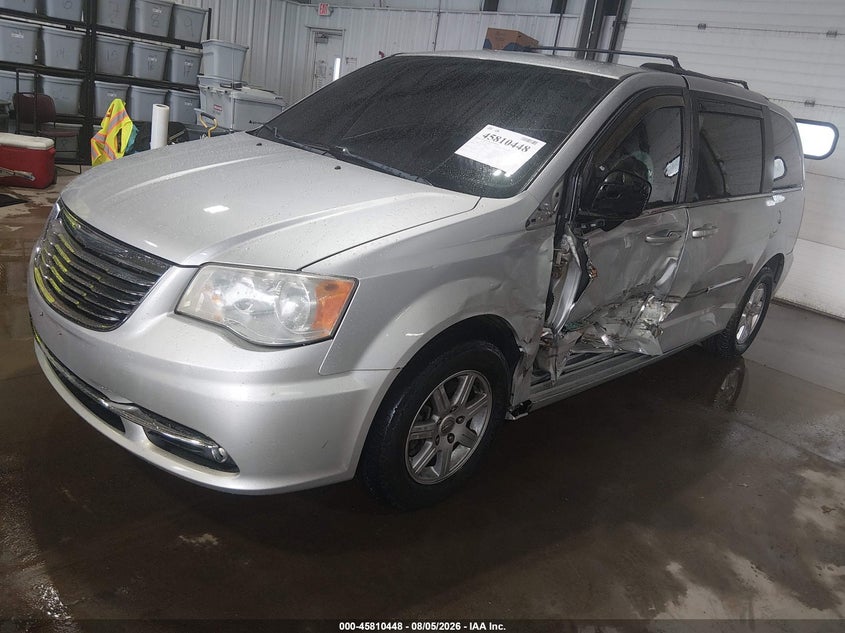 Vin: 2a4rr5dg6br701601, lot: 46309294, chrysler town & country touring 20112