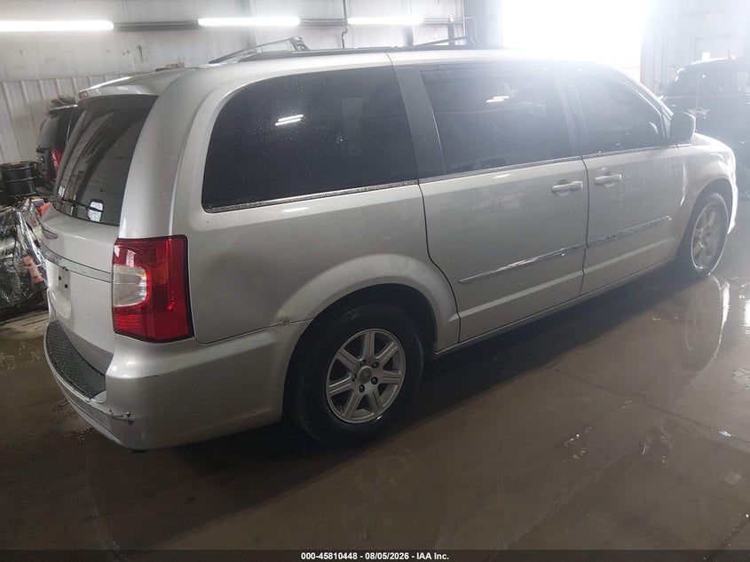 Vin: 2a4rr5dg6br701601, lot: 46309294, chrysler town & country touring 20114