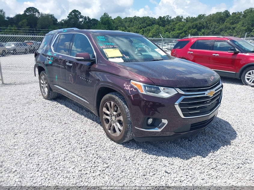 Vin: 1gnerkkw8kj142786, lot: 46309351, chevrolet traverse premier 2019 img_1