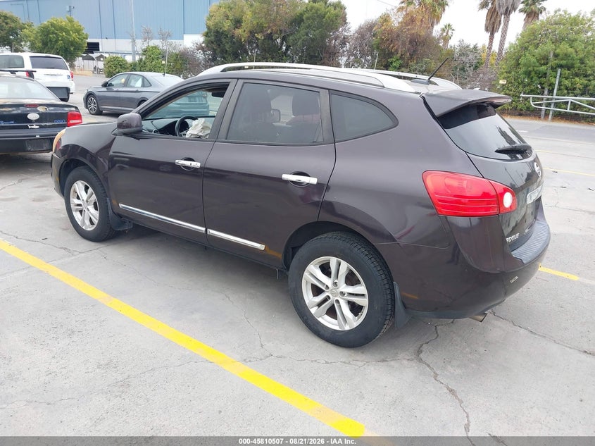 Vin: jn8as5mt6cw281713, lot: 46309353, nissan rogue sv 20123