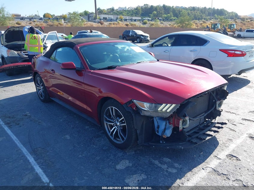 Vin: 1fatp8uh5g5328220, lot: 46309364, ford mustang ecoboost premium 2016 img_1