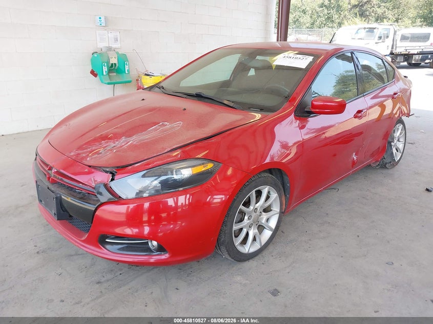 Vin: 1c3cdfbh6dd149152, lot: 46309373, dodge dart rallye 20132
