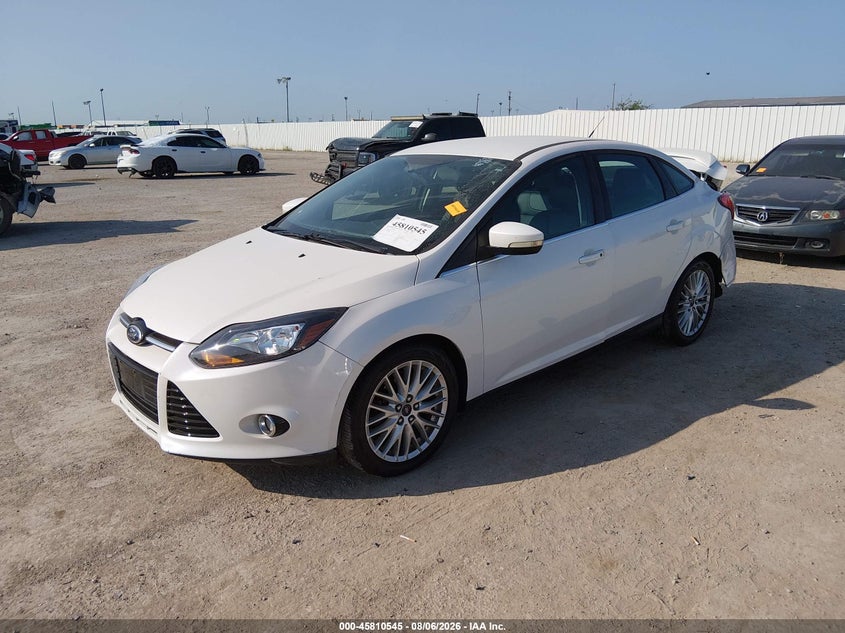 Vin: 1fadp3j22el257994, lot: 46309391, ford focus titanium 20142