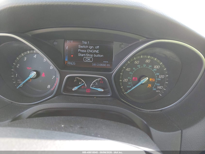 FORD FOCUS 2014 VIN 1FADP3J22EL257994