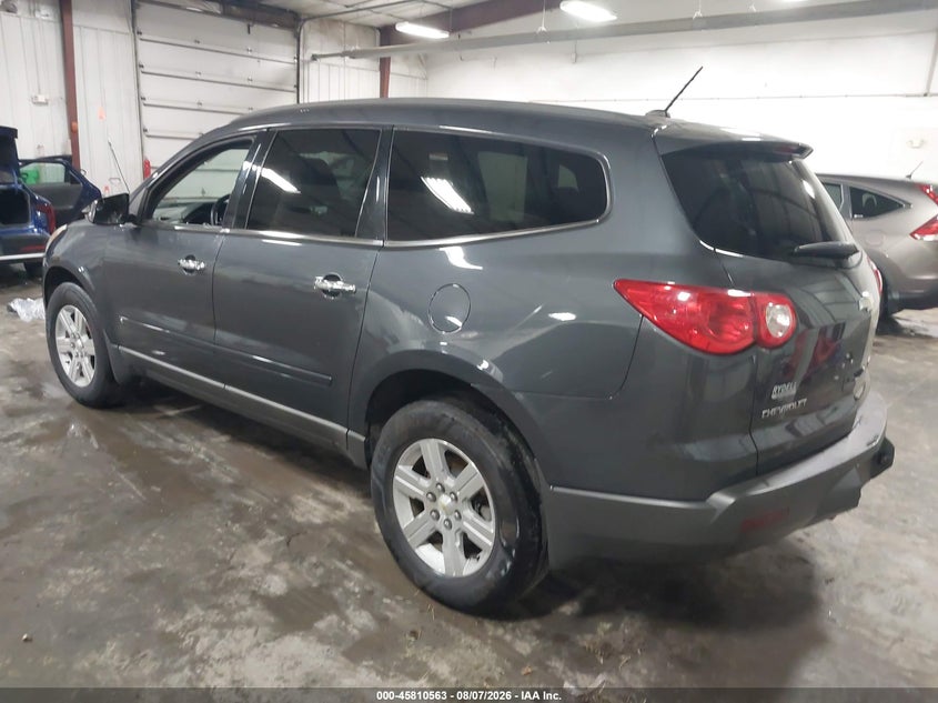 Vin: 1gnlrged3as103126, lot: 46309409, chevrolet traverse lt 20103
