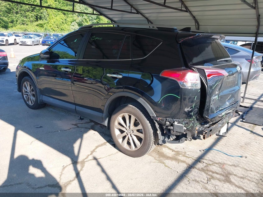 Vin: 2t3dfrev6gw457636, lot: 46309412, toyota rav4 limited 20163