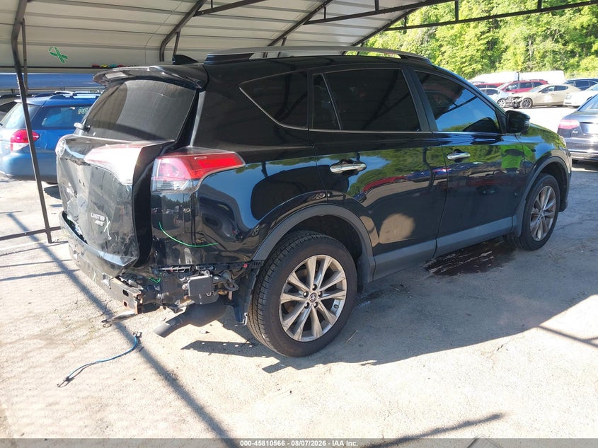 Vin: 2t3dfrev6gw457636, lot: 46309412, toyota rav4 limited 20164