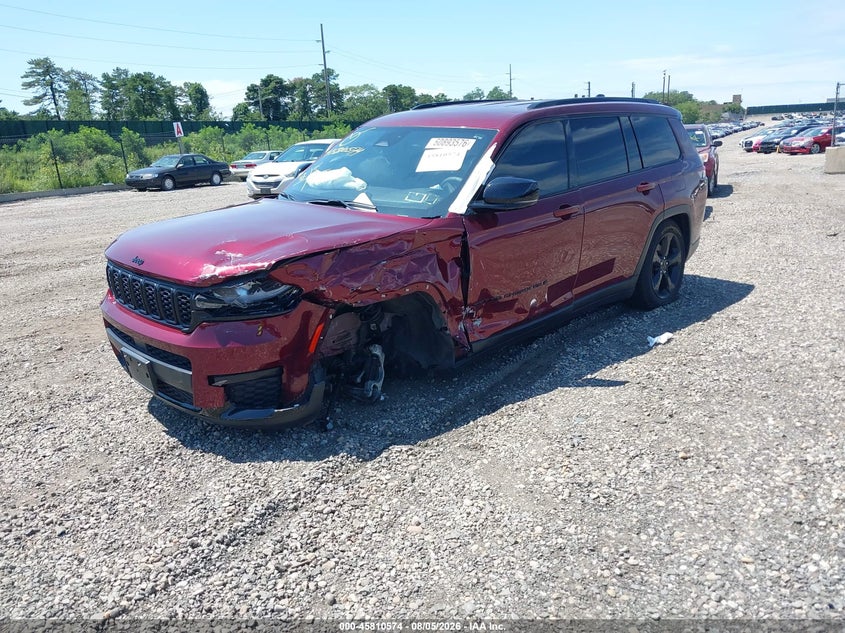 Vin: 1c4rjkag8p8718984, lot: 46309420, jeep grand cherokee l altitude 4x4 20232