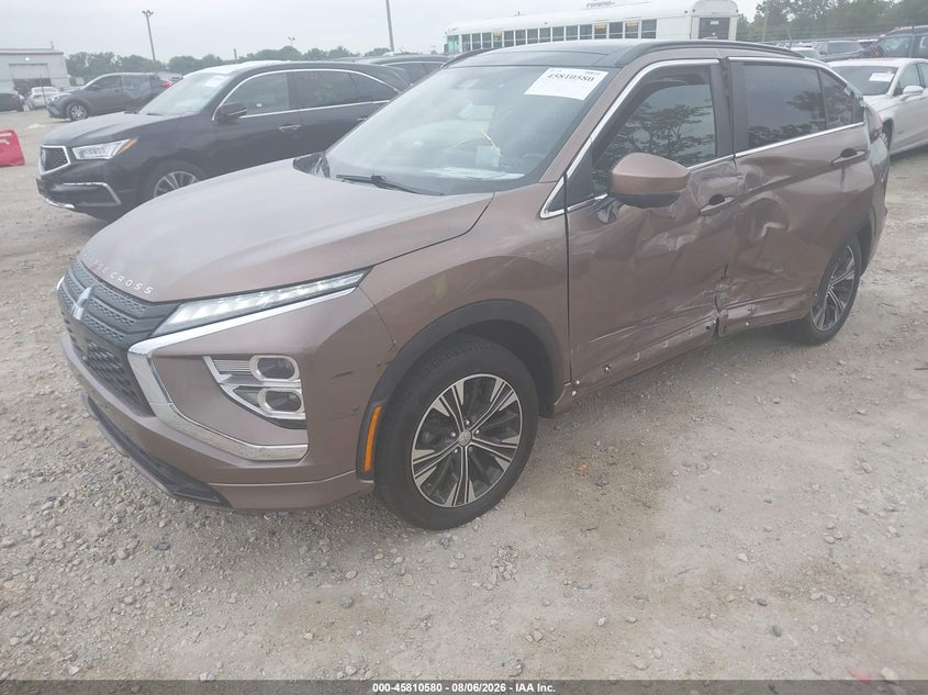 Vin: ja4atwaaxnz059351, lot: 46309427, mitsubishi eclipse cross se s-awc/se special edition s-awc/sel s-awc/sel special edition s-awc 20222