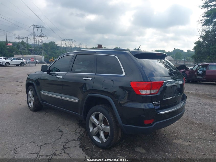 Vin: 1c4rjfbg1dc606980, lot: 46309428, jeep grand cherokee limited 20133