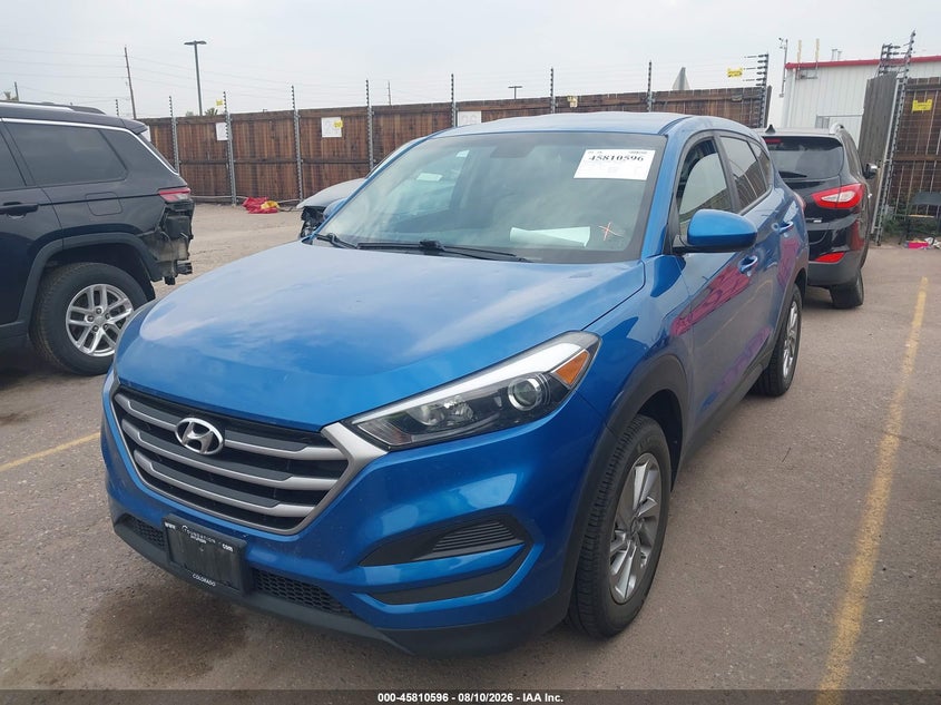 2018 Hyundai Tucson, Град, IAAI, VIN KM8J2CA4XJU783948 — фото 2