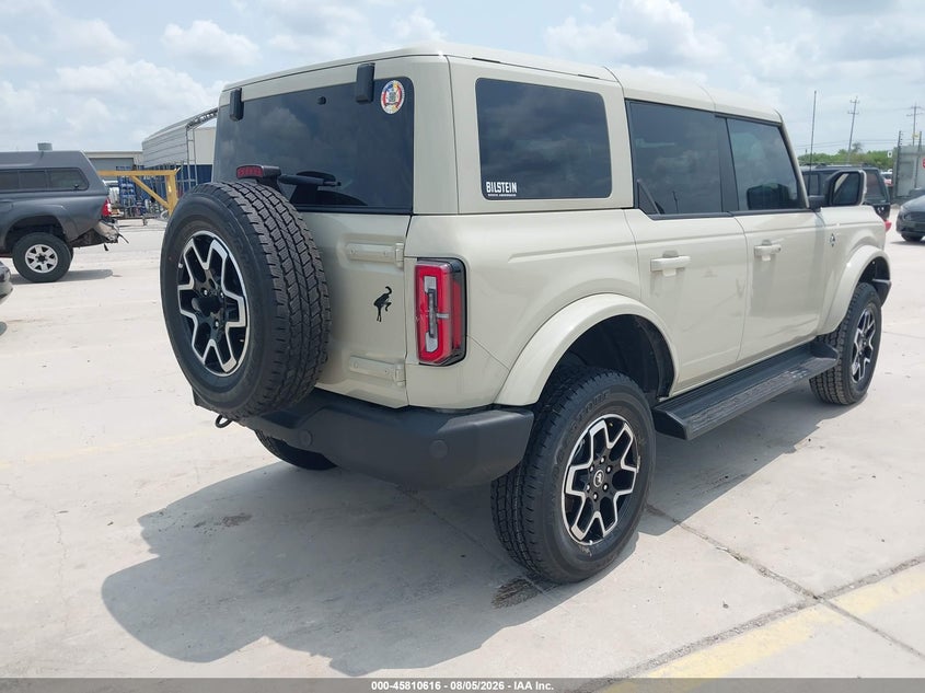 Vin: 1fmee8bp7slb79991, lot: 46309462, ford bronco outer banks 20254