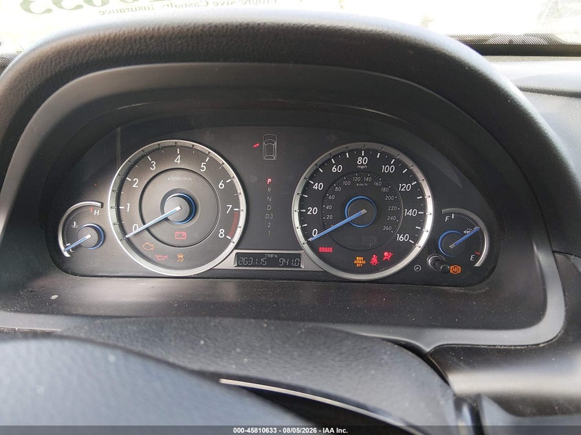2014 HONDA CROSSTOUR auction photo 7