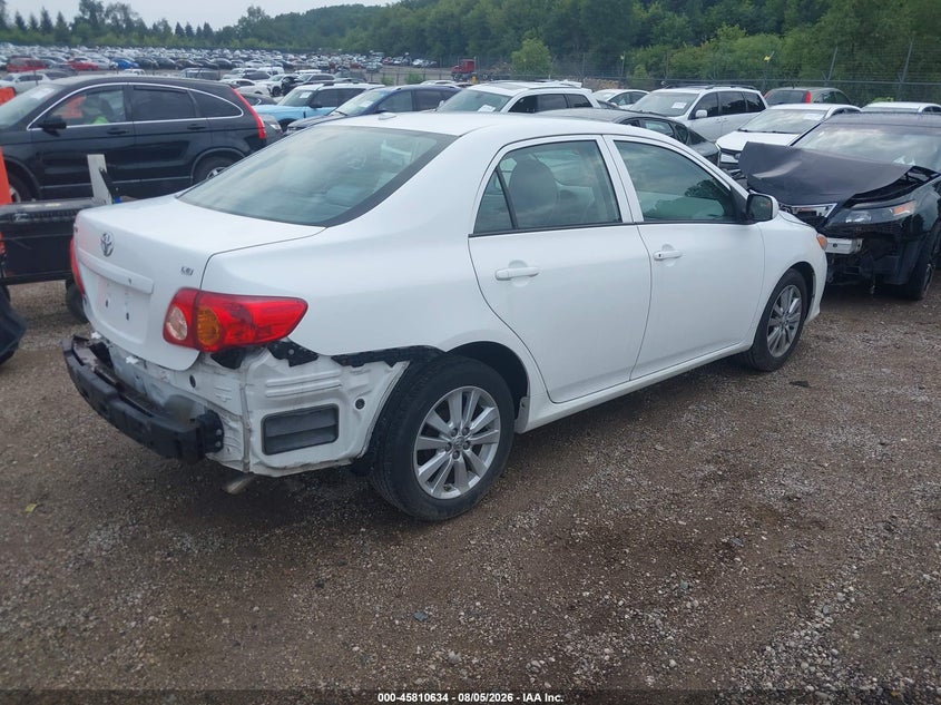 2009 TOYOTA COROLLA auction photo 4