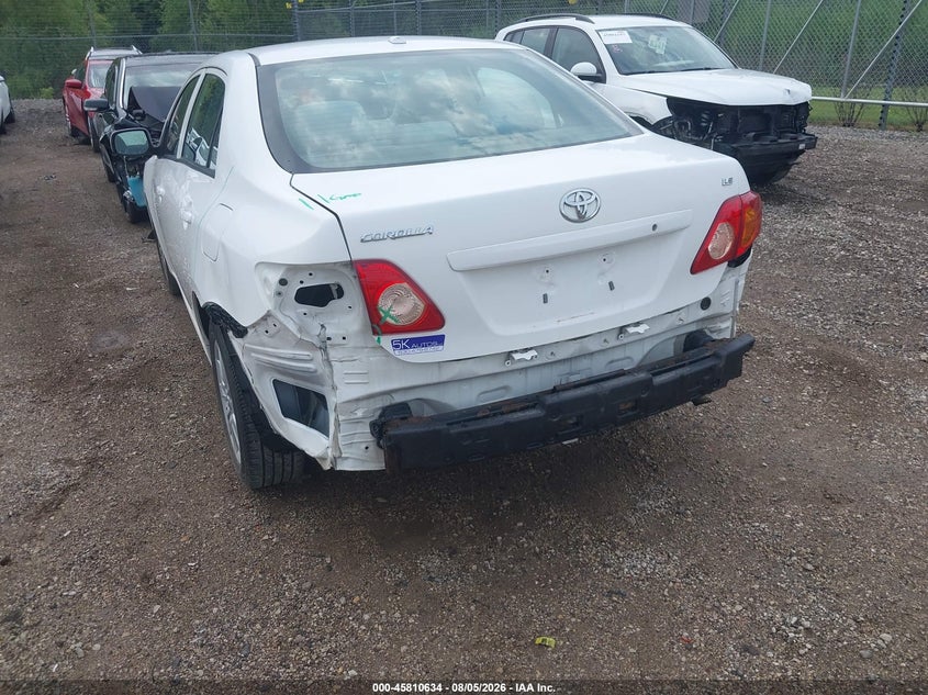 2009 TOYOTA COROLLA auction photo 6