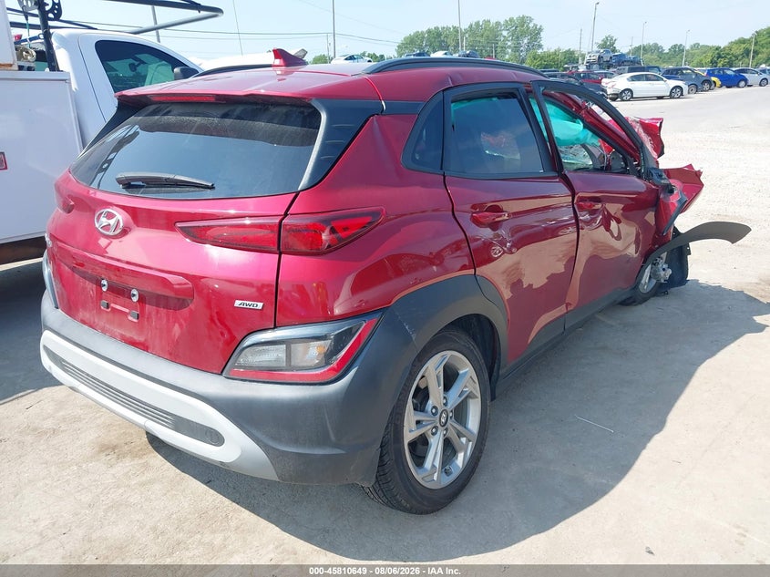 Vin: km8k6cabxpu060052, lot: 46309495, hyundai kona sel 20234