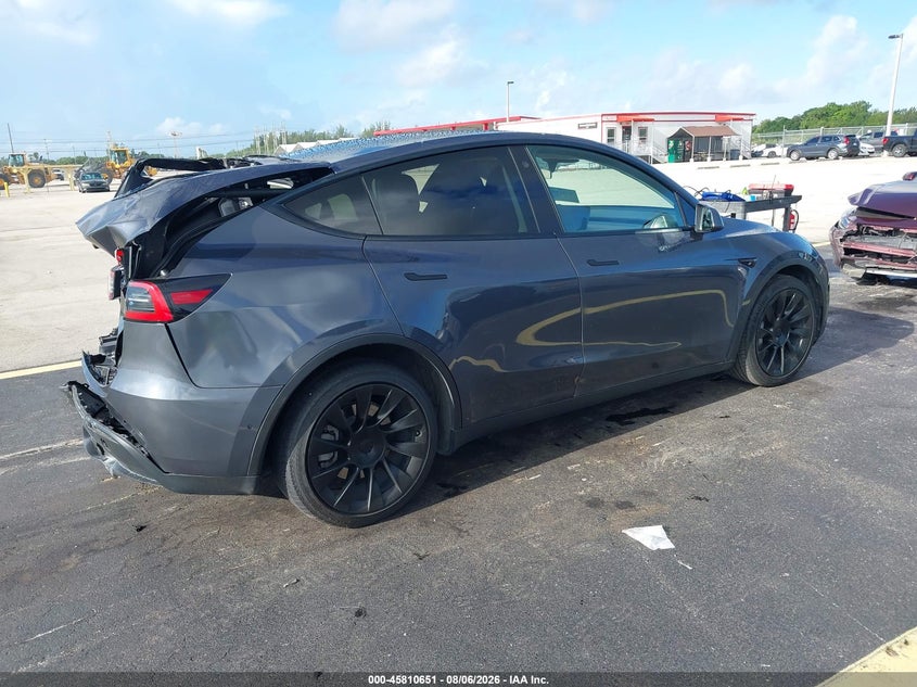2022 TESLA MODEL Y auction photo 4