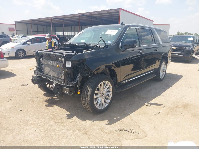 Vin: 1gys3jkl5rr243786, lot: 46309501, cadillac escalade esv 2wd luxury 20242