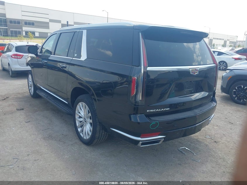 Vin: 1gys3jkl5rr243786, lot: 46309501, cadillac escalade esv 2wd luxury 20243